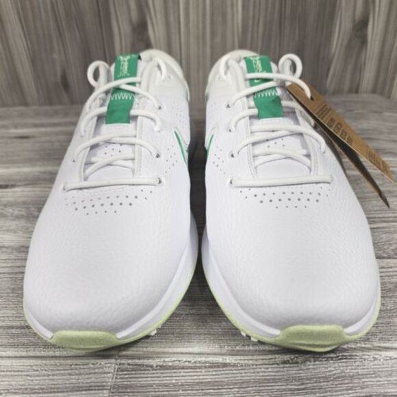 Nike Victory Pro 3 Wide Fit Golf Shoes White/GreenDX9028-103 Men\'s Size10.5 NEW main image 9